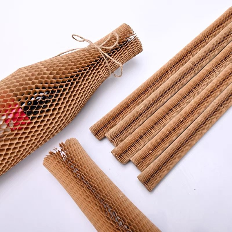 Honeycomb Paper Bottle Protective Sleeve
